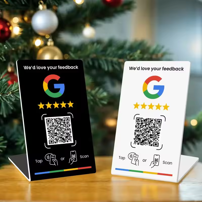 Google Review Stand