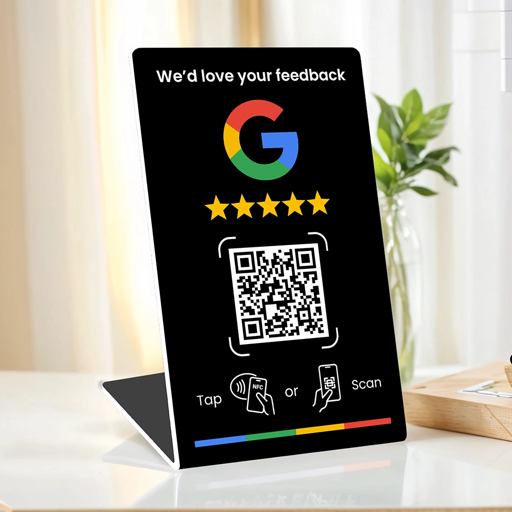 NFC + QR Google Review Tools for Businesses - REVIEWUP