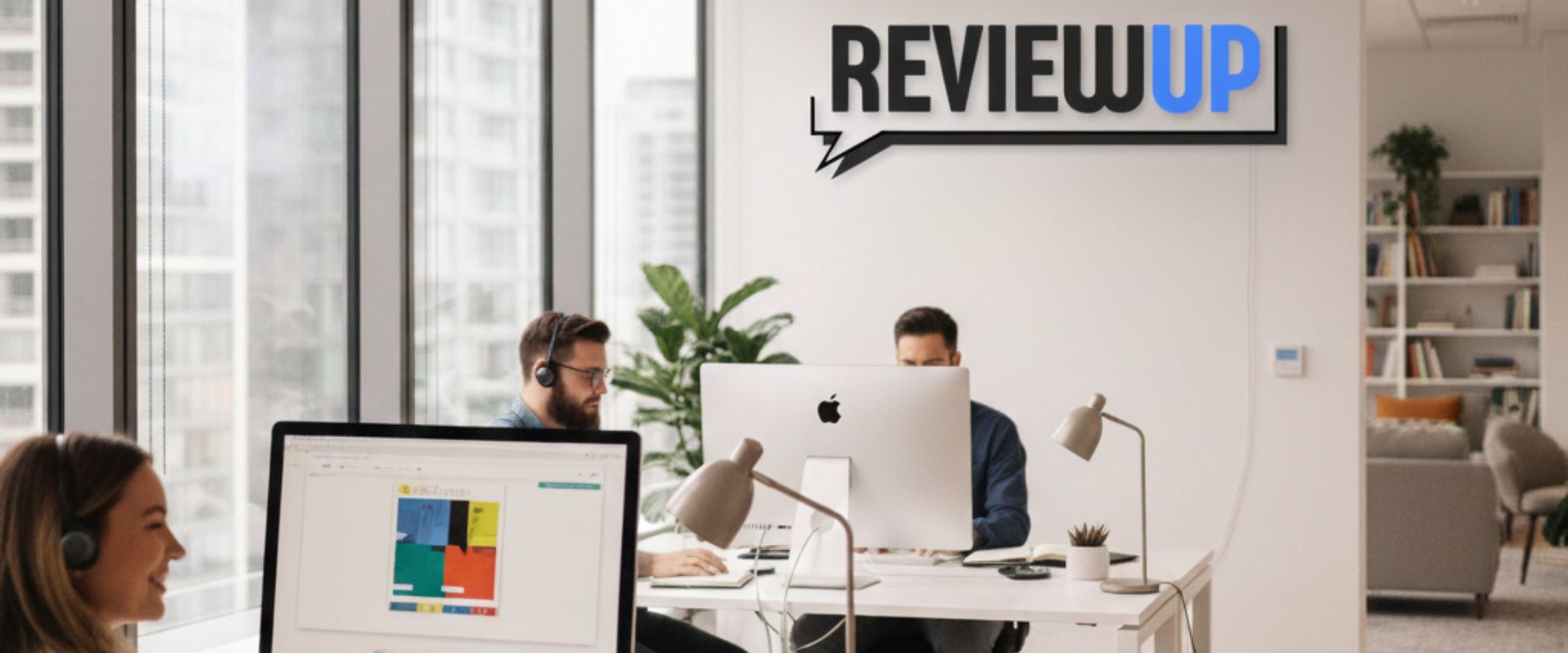 REVIEWUP Australia NFC QR Tools Office Image