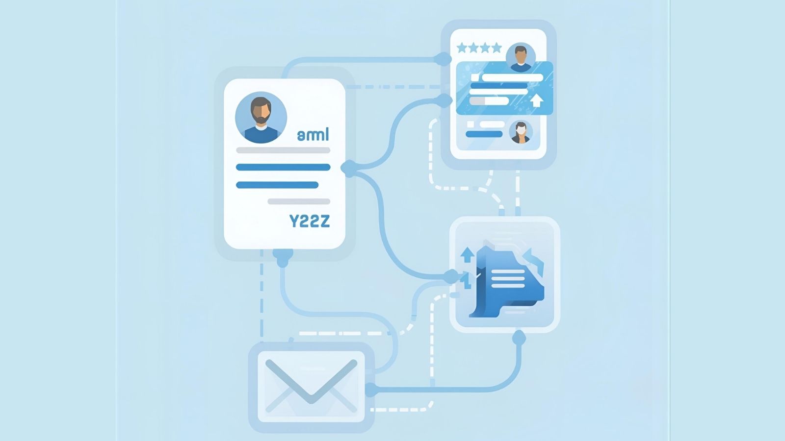 Automated email and SMS workflow for Google review requests